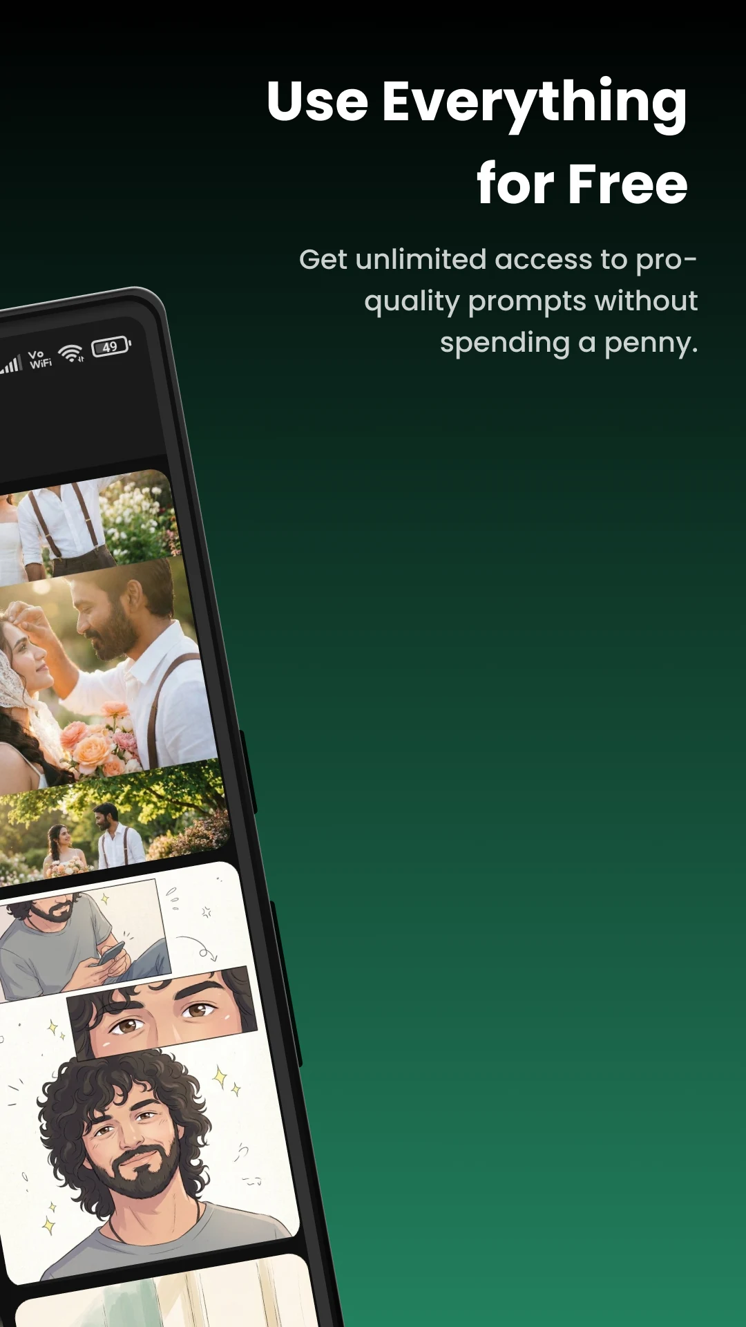 Prompt Gallery - AI Prompts screenshot