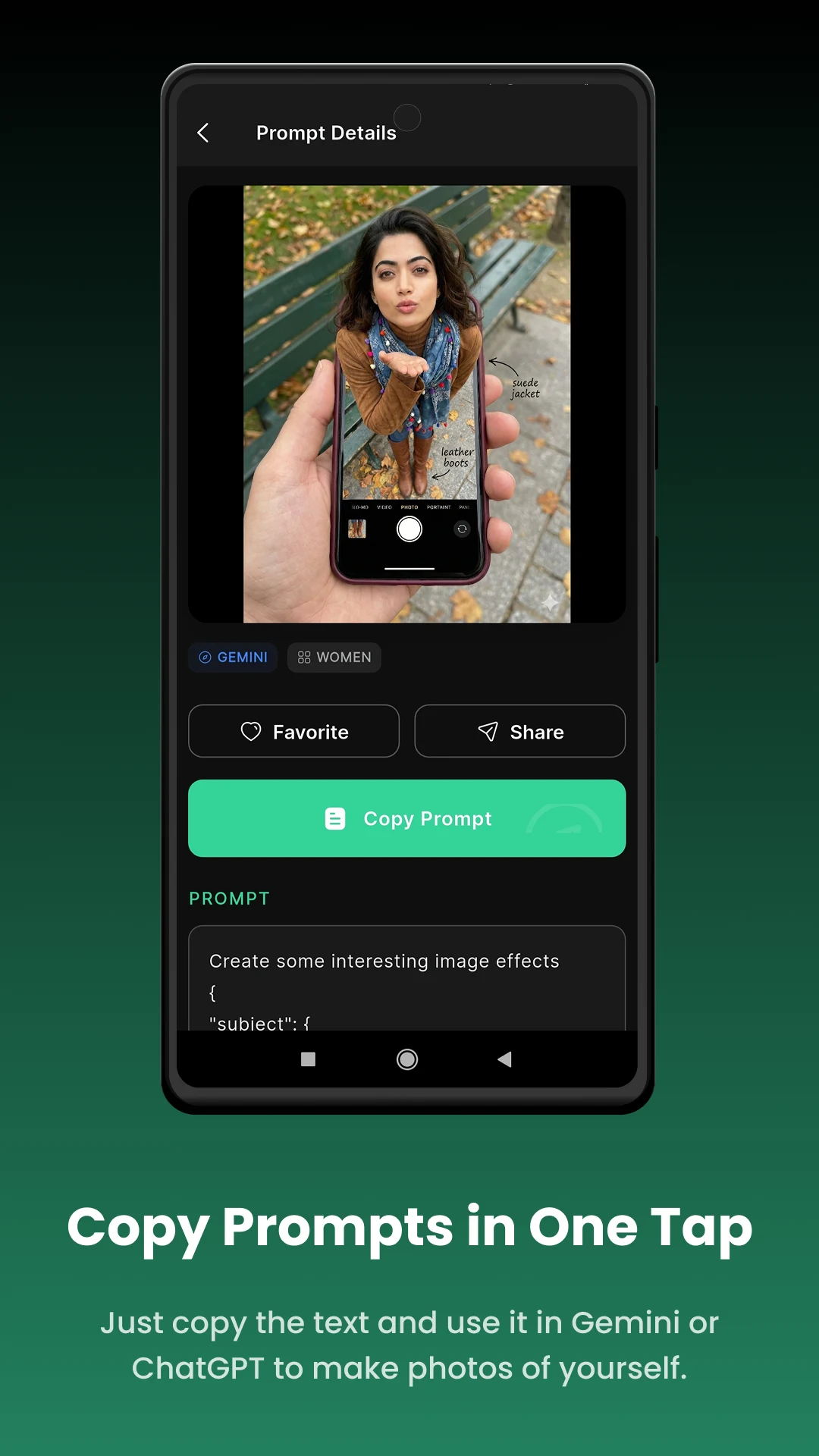 Prompt Gallery - AI Prompts screenshot
